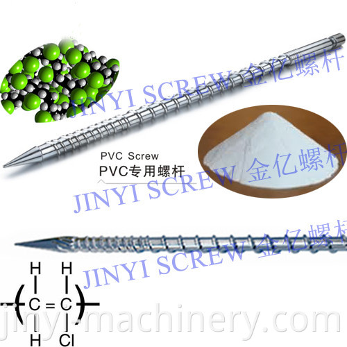 Pvc Material Processing Screw Ningbo Jinyi Precision